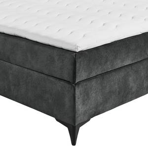 Lit boxspring Soella Microfibre Salvo: Anthracite - 180 x 200cm