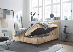 Boxspring Soella Microvezel Salvo: Crèmekleurig - 160 x 200cm