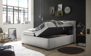 Boxbett Cornola Flachgewebe Norana: Silber - 180 x 200cm