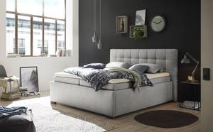 Boxbett Cornola Flachgewebe Norana: Silber - 160 x 200cm