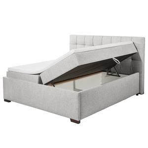 Boxbett Cornola Flachgewebe Norana: Silber - 160 x 200cm