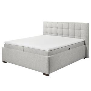 Boxbett Cornola Flachgewebe Norana: Silber - 160 x 200cm