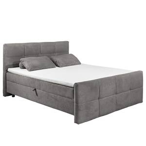 Boxbett Cucche Cordstoff Zuri: Grau - 160 x 200cm