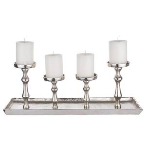 Deko Tablett BANQUET Typ C Aluminium - Silber