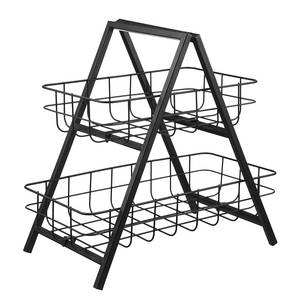 Etagere GRID Eisen - Schwarz