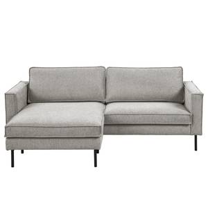 Ecksofa Zielke Webstoff Roge: Silber