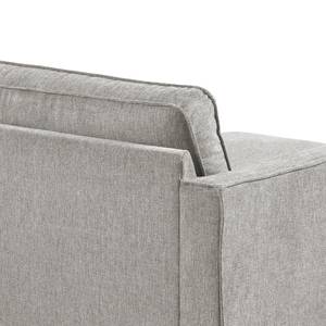 Ecksofa Zielke Webstoff Roge: Silber