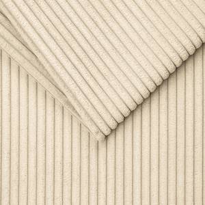 Wechselbezug BUCKSTON Polsterhocker Cordstoff Zuri: Creme