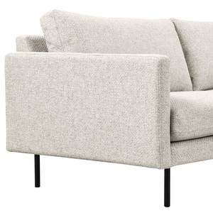 3-Sitzer Sofa LANDOS Strukturstoff Foxy: Hellgrau