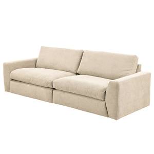 3-Sitzer Sofa Pratum Strukturstoff Banu: Creme