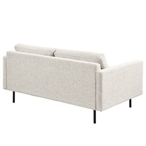 2-Sitzer Sofa LANDOS Strukturstoff Foxy: Hellgrau