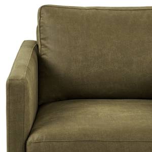 Fauteuil LANDOS Microvezel Dafina: Antiek groen