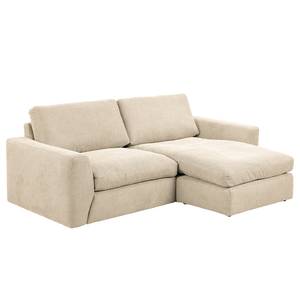 Ecksofa Pratum Strukturstoff Banu: Creme