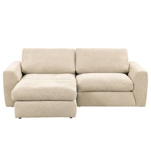 Ecksofa Pratum Strukturstoff Banu: Creme