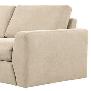 Ecksofa Pratum Strukturstoff Banu: Creme