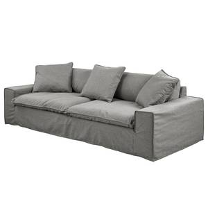 3-Sitzer Sofa Buckston Flachgewebe Nadira: Grau