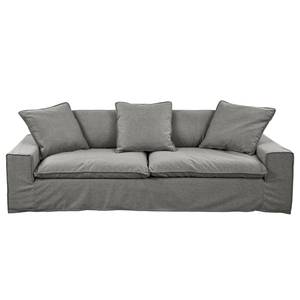 3-Sitzer Sofa Buckston Flachgewebe Nadira: Grau
