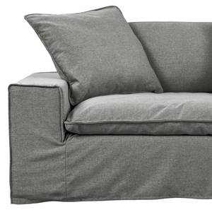 3-Sitzer Sofa Buckston Flachgewebe Nadira: Grau