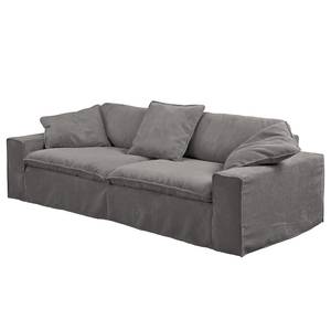 3-Sitzer Sofa BUCKSTON Cordstoff Zuri: Grau