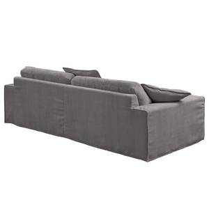 3-Sitzer Sofa Buckston Cordstoff Zuri: Grau