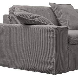 3-Sitzer Sofa BUCKSTON Cordstoff Zuri: Grau