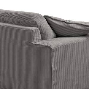 3-Sitzer Sofa BUCKSTON Cordstoff Zuri: Grau