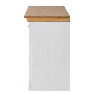 Massives Sideboard Lyngby Kiefer Weiß / Kiefer