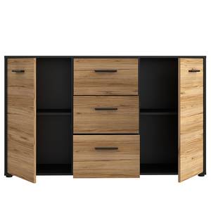 Dressoir Swords Catania eikenhouten look/zwart