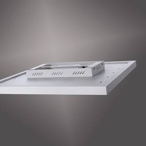 LED-Deckenleuchte Beroa Polycarbonat / Stahl - 1-flammig - Breite: 60 cm