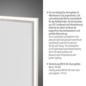 LED-Deckenleuchte Beroa Polycarbonat / Stahl - 1-flammig - Breite: 120 cm