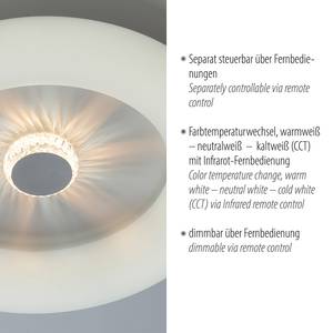 LED-plafondlamp Vertigo type A polycarbonaat / ijzer - 1 lichtbron