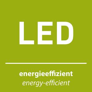 LED-Wandleuchte Nevis Eisen - 1-flammig