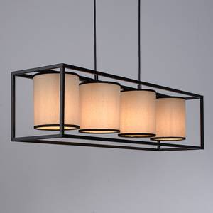 Hanglamp Raven textielmix / ijzer - 4 lichtbronnen