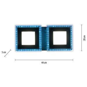 LED-Deckenleuchte Acri Polycarbonat / Eisen - 4-flammig - Flammenanzahl: 4