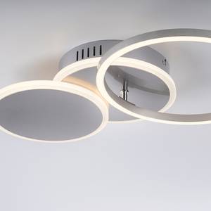 LED-Deckenleuchte Sevent Typ A Polyester PVC / Aluminium- 1-flammig - Silber