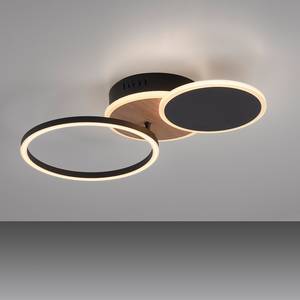 LED-plafondlamp Sevent type A polyester PVC / aluminium- 1 lichtbron - Bruin