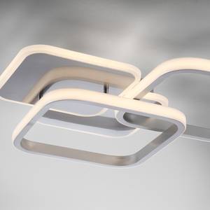 LED-Deckenleuchte Sevent Typ B Polyester PVC / Aluminium- 1-flammig - Silber
