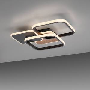 LED-plafondlamp Sevent type B polyester PVC / aluminium- 1 lichtbron - Bruin