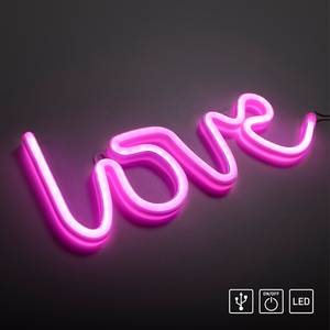 Lampe enfant LED Neon-Love Polyester PVC - 1 ampoule