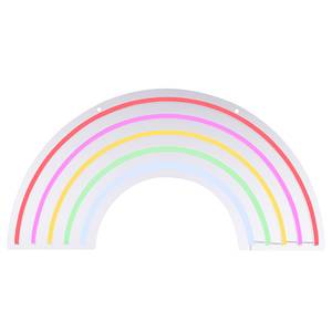 LED-Kinderzimmerleuchte Neon-Rainbow Polyester PVC - 1-flammig
