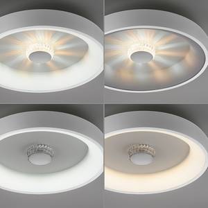 LED-plafondlamp Vertigo type B ijzer - 1 lichtbron - Zilver