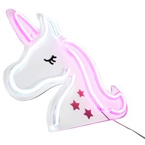 Lampe enfant LED Neon-Unicorn Polyester PVC - 1 ampoule