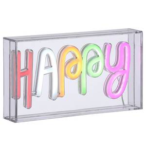 LED-Kinderzimmerleuchte Neon-Happy Polyester PVC - 1-flammig