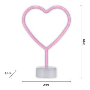 LED-kinderkamerlamp Neon-Heart type B polyester PVC - 1 lichtbron