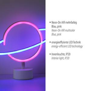 LED-kinderkamerlamp Neon-Saturn polyester PVC - 1 lichtbron