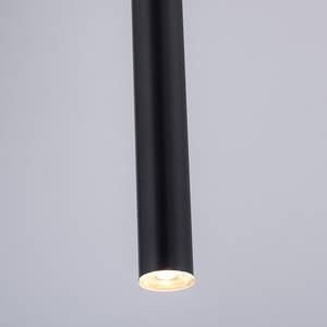 LED-Pendelleuchte Flute Typ A Aluminium / Eisen - 1-flammig - Schwarz