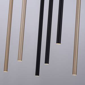 Suspension LED Flute - Type B Aluminium / Fer - 10 ampoules - Nb d'ampoules : 10