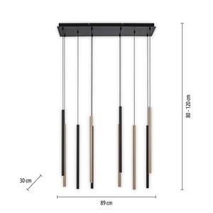 Suspension LED Flute - Type B Aluminium / Fer - 10 ampoules - Nb d'ampoules : 10