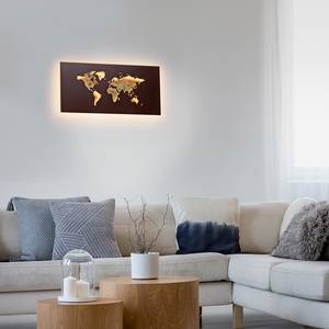 LED-wandlamp Map ijzer - 1 lichtbron