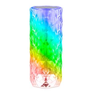 Lampada da tavolo a LED Kalani Materiale plastico - Trasparente / Multicolore